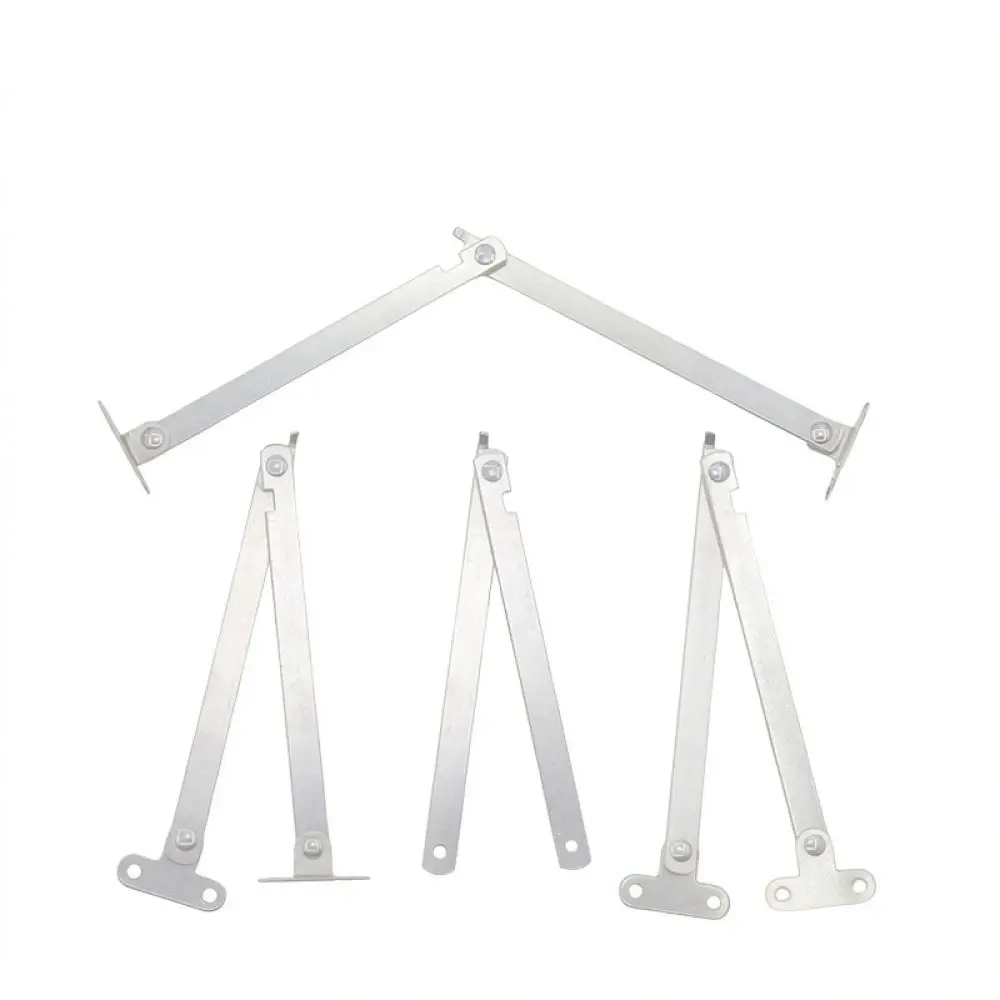 Adjustable Stainless Steel Cabinet Hinge Support Stay Folding Rod For Upward Doors Exhibition Display Hardware Parts
