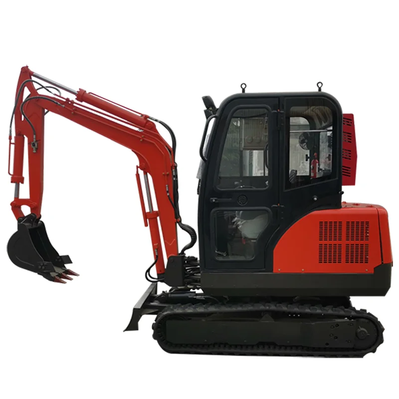 Customized China Manufacturer High Quality 3 ton Mini Digger 3000 KG High Power Hydraulic Crawler Excavator