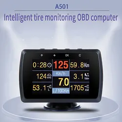 New A501  HUD Head Up Display Universal Instrument High-definition Car Intelligent OBD Speedometer Car Accessories ﻿