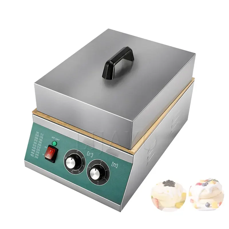 

Commercial 220V Electric Pancake Souffler Machine Rapid Heating Fluffy Maker With Pure Copper Pan Motor Core Component