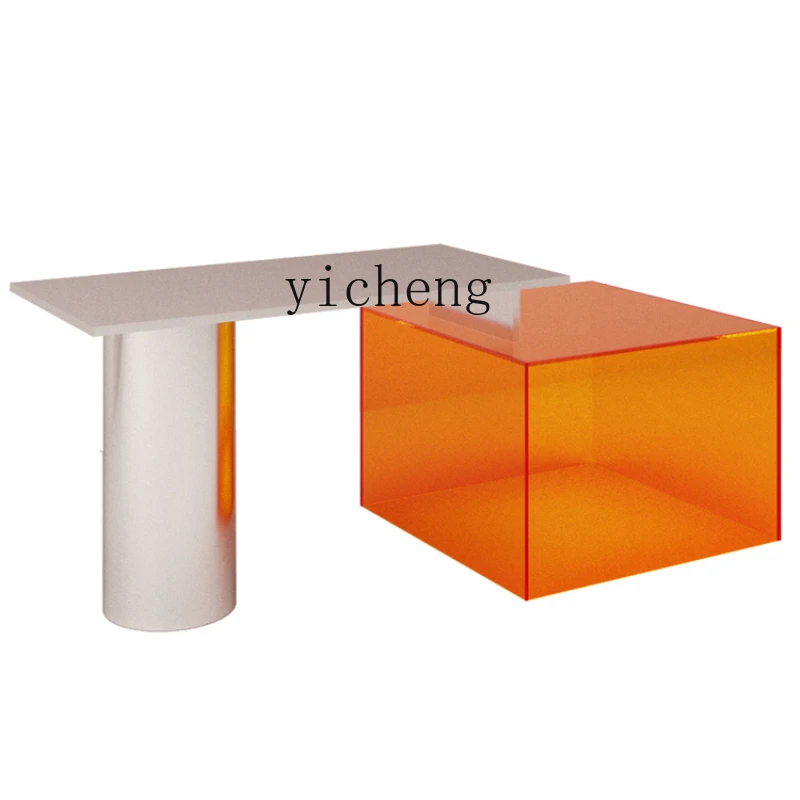 

XC Zhongdao Table Display Stand Customized Acrylic Display Stand Stainless Steel Shoe Bag Display Table Combination DisplayTable