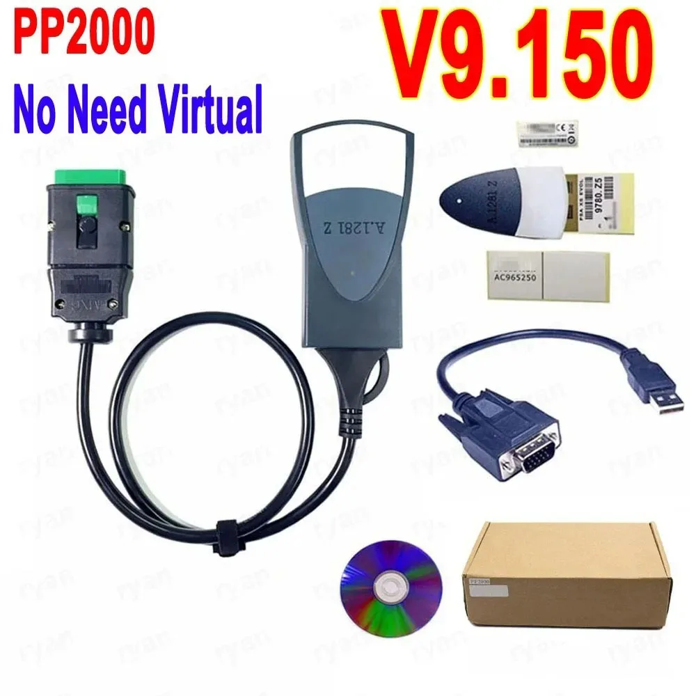 

V9.150 Newest Lexia3 PP2000 No Need Virtual Directly Install Unlimited Use For Citroen For Peugeot Auto Diagnostic Tools