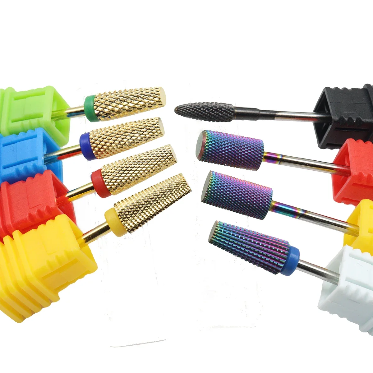 

Easy Nail Professional Carbide Nail Drill Bit Tapered Milling Cutter for Manicure Remove Gel Acylic Tool Nails Drill Accessories