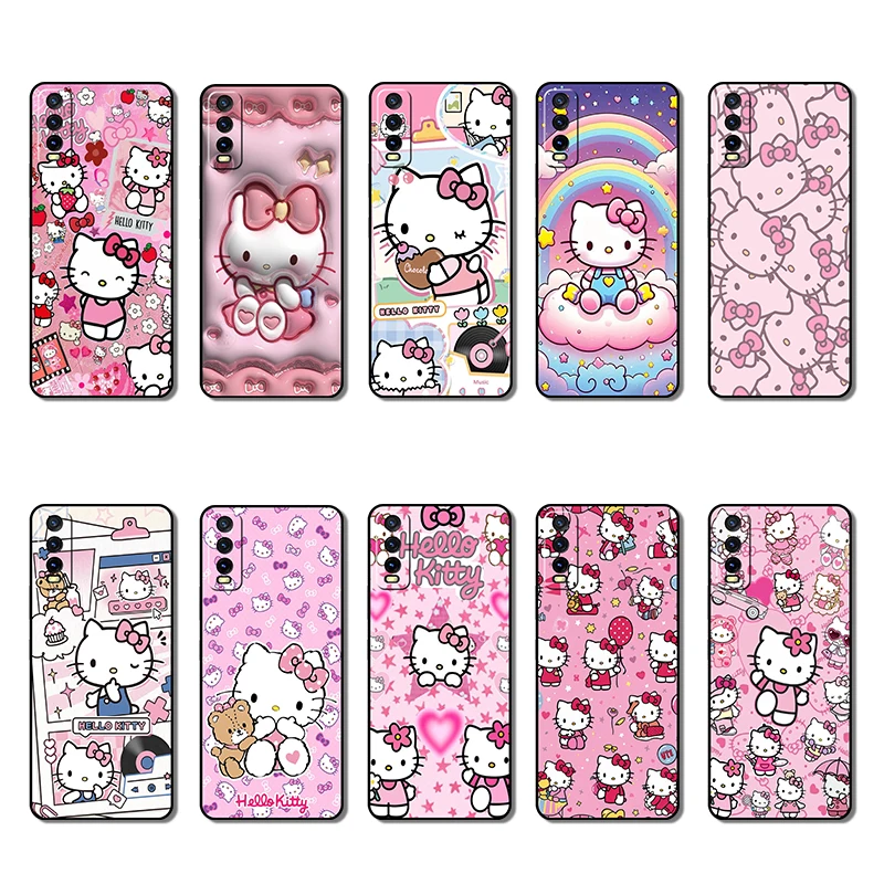 Vivo S16 S17 S19 Pro V2025 v40 Lite Y200 Y300 hello kitty Creative Design Soft Case Phone Case