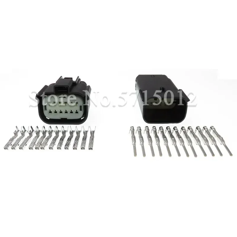 12 Hole 33472-1201 33482-1201 Auto Headlight Plug Female Male Light Socket For Ford Focus Mondeo Buick Chevrolet