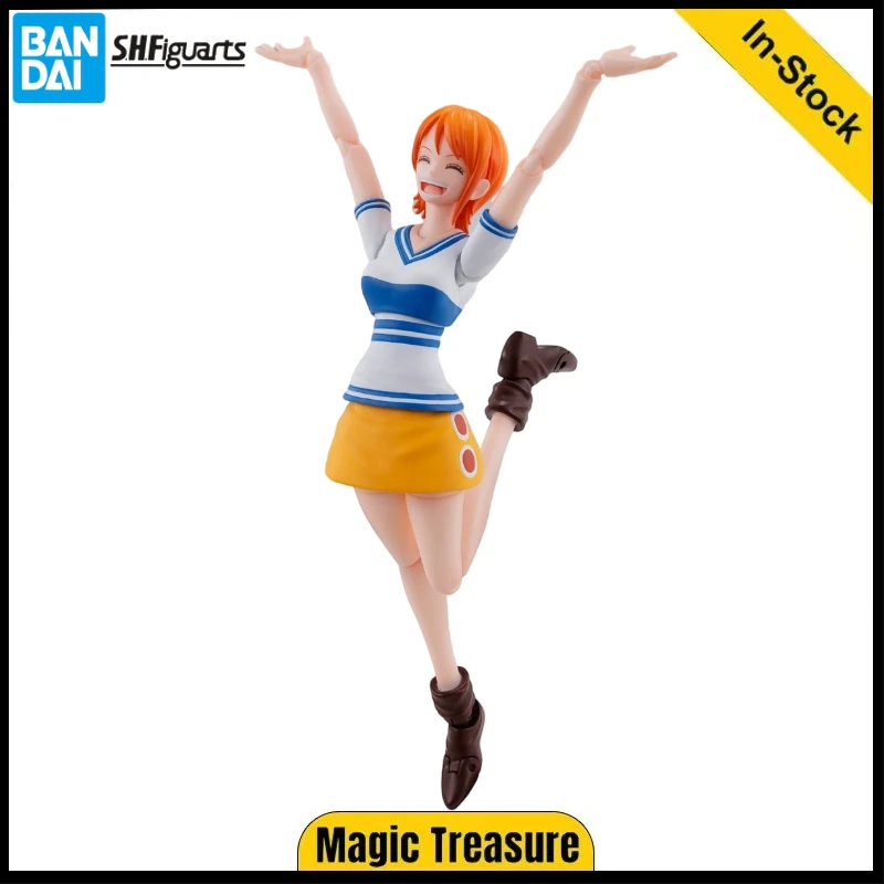 

【В наличии】Оригинальный Bandai SHF S.H.Figuarts One Piece Prelude To The Adventure Nami подвижная модель персонажа аниме игрушка в подарок
