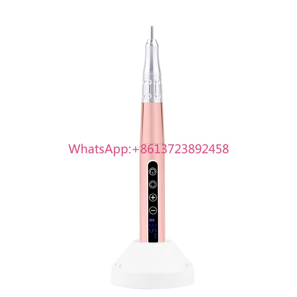 65W Professional 35000 RPM New Design Cordless Ultra Smooth Coreless Motor Portable Nail Drill Pen With Charging Base