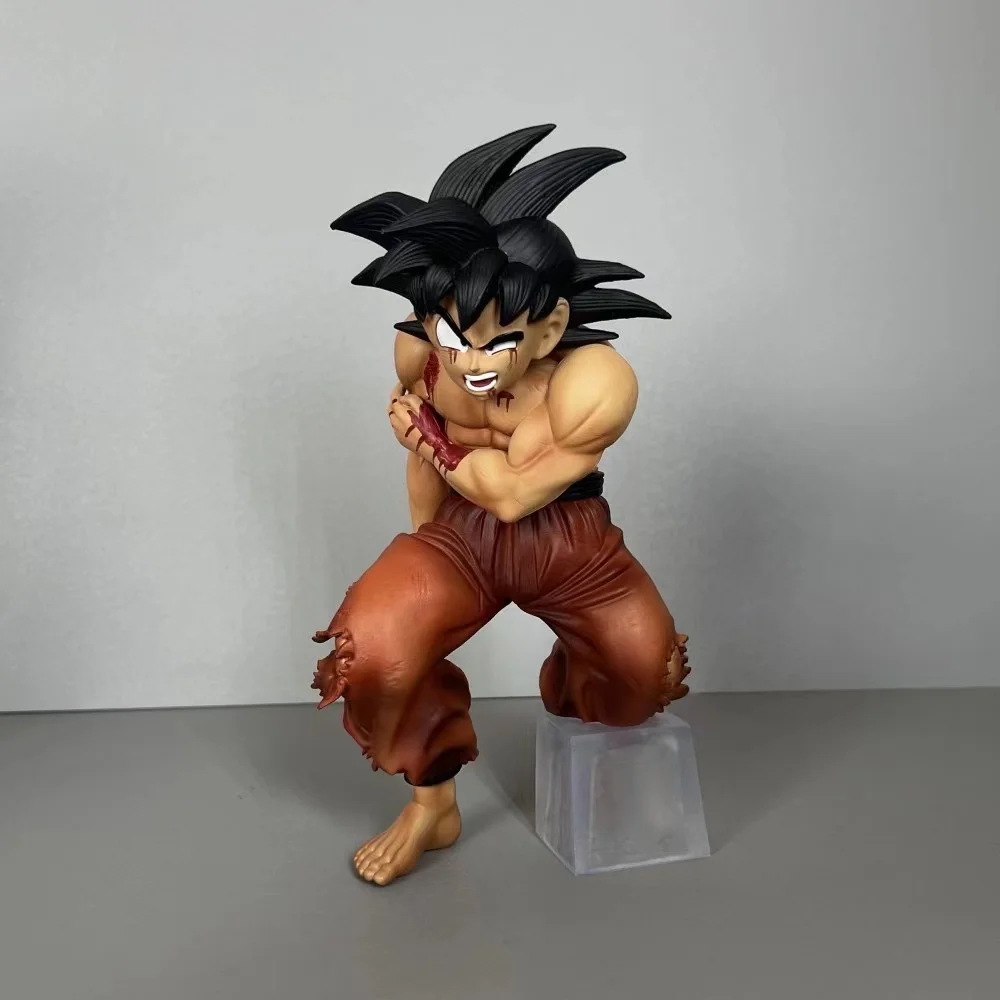 Dragon Ball Z Son Goku Figuur 21Cm Super Saiyan Goku Pvc Action Figures Collectie Model Speelgoed Voor Kinderen Cadeau