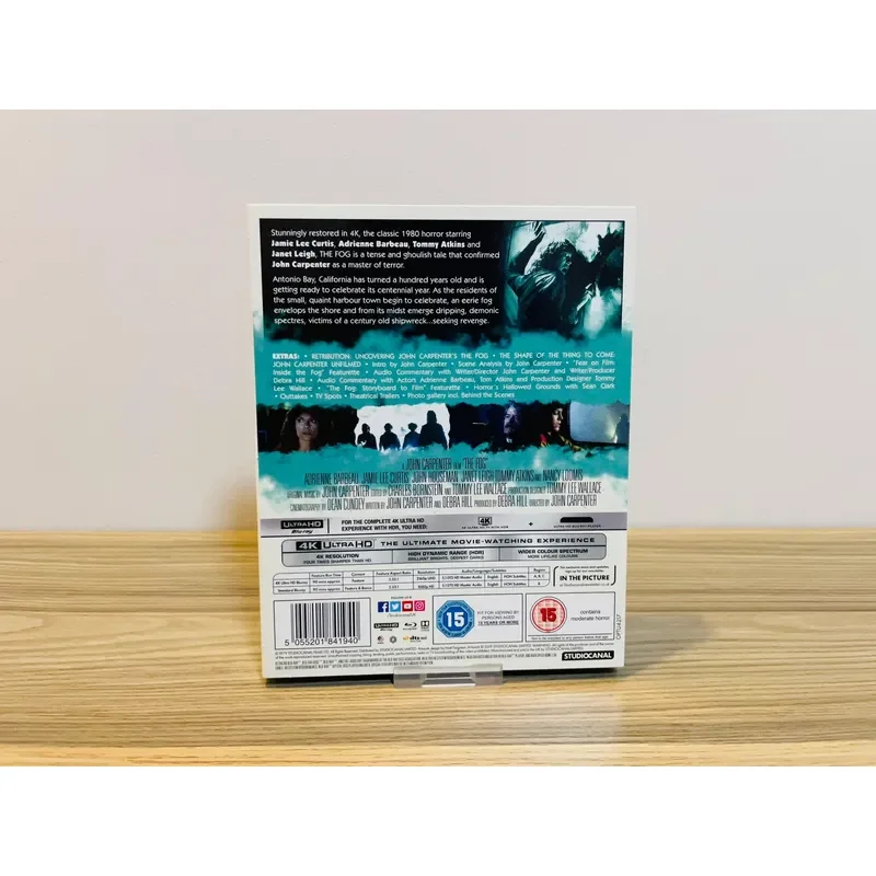 British Version 4K Blu Ray Midnight Hour Movie Disc