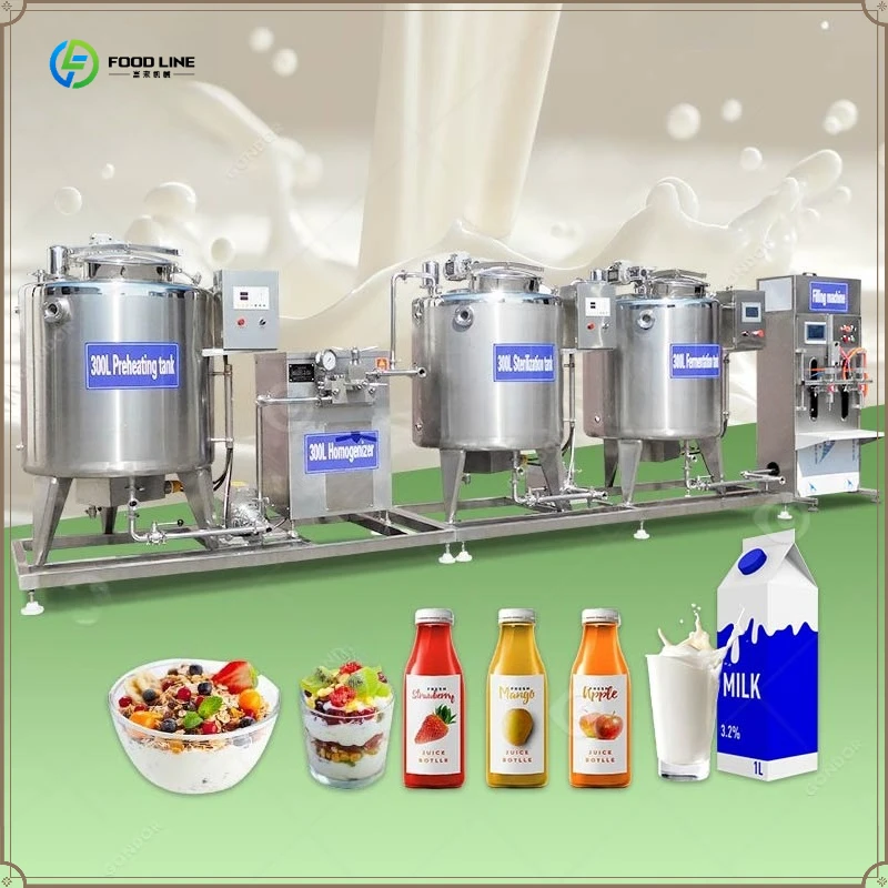 Dairy Plant Greek Yogurt Powder Camel Milk Make Machine Production Line for Price FL Customized