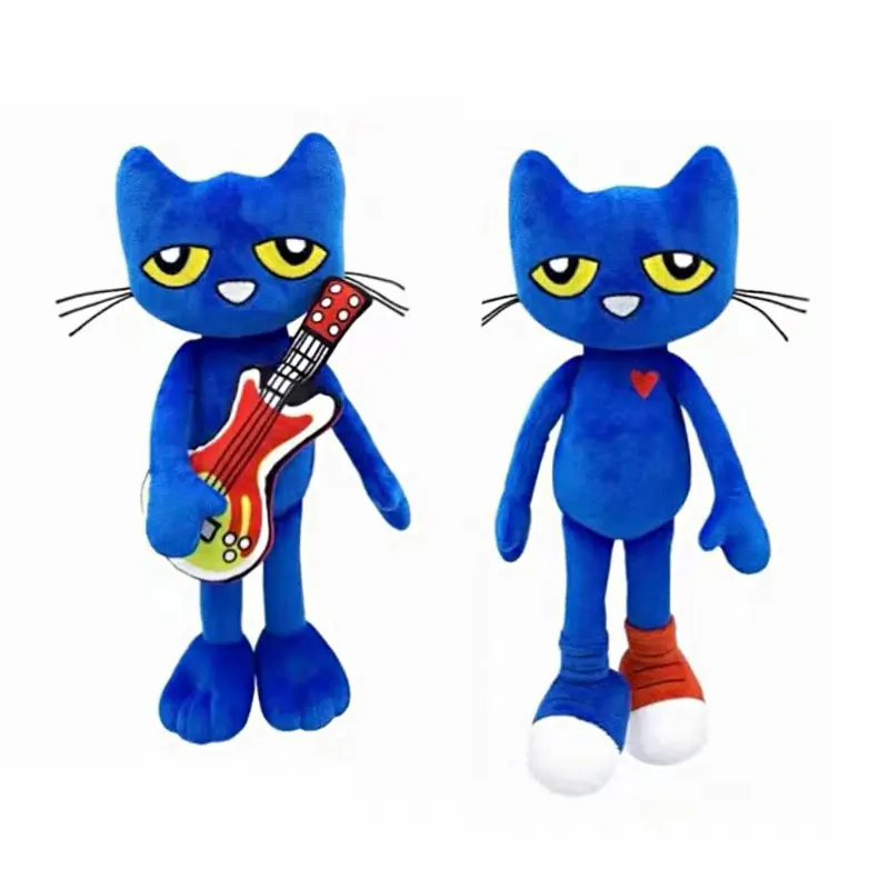 

28-35cm Children's Picture Book Cartoons The Cat Plush Toy Cute Cat Soft Stuffed Doll Kids Toy Children Gift