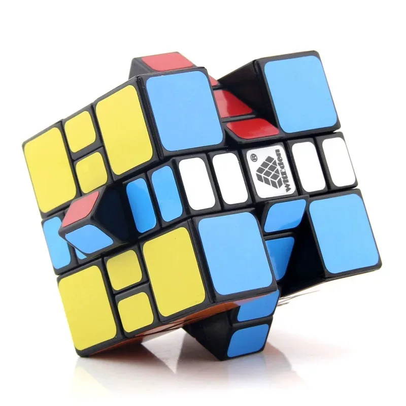 WitEden 3x3x3 Mixup Plus Cubo magico Cubo di velocità professionale Puzzle Giocattoli Regalo per bambini Cubo Magico
