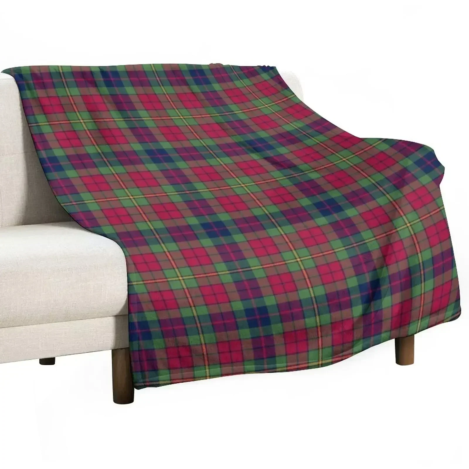 County Clare Irish Tartan Throw Blanket Luxury St Baby Decorative Sofas Blankets