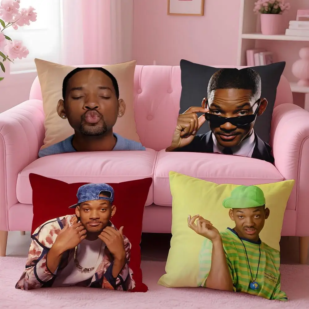 movie Will Smith Cushion Cover Cushion Cover Set 4Pcs 50x50 45x45 40x40 Pillowcase Decorative Sofa Home Decor