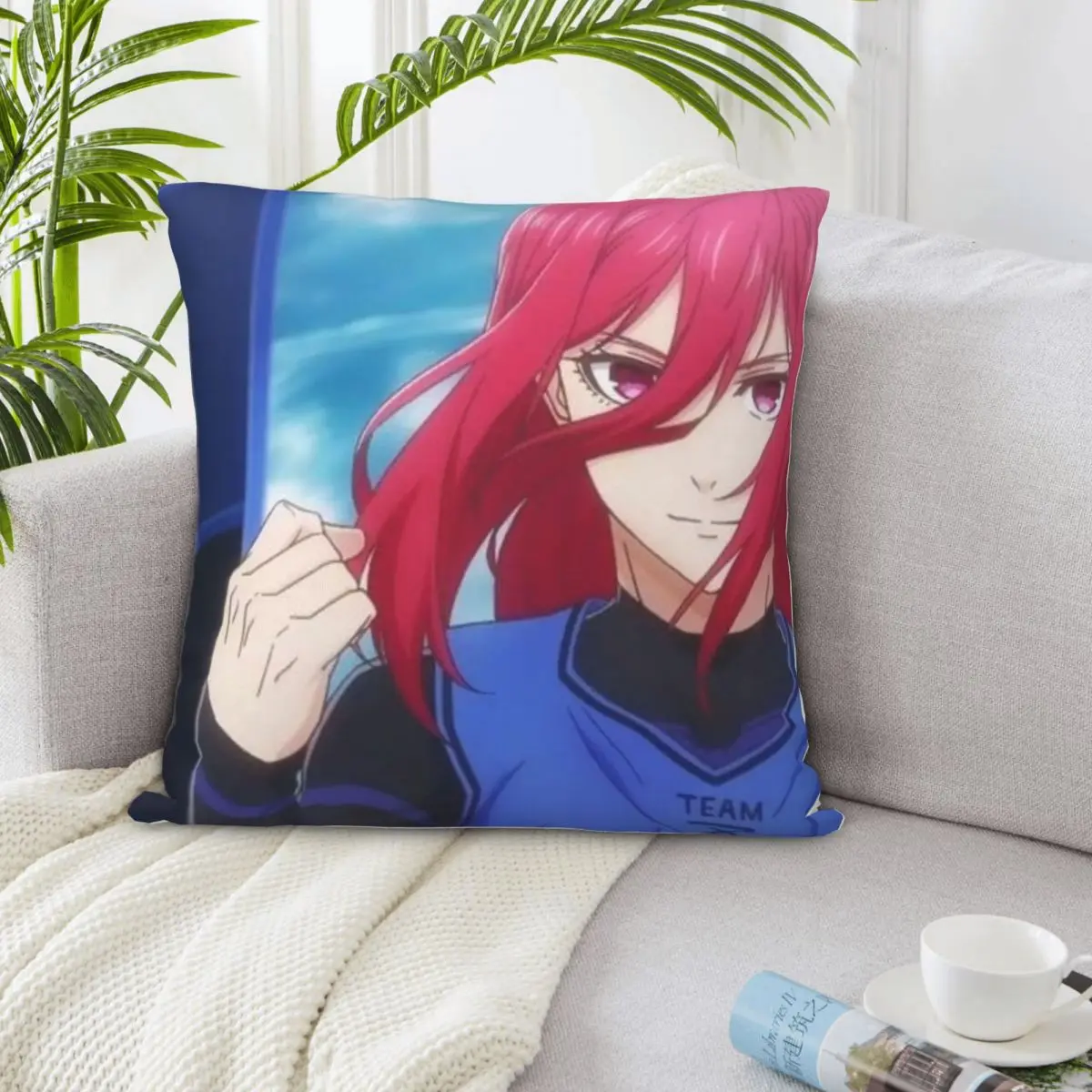 

Bule Lock Cartoon 00423 Pillowcases Pillow Cases Sofa Cushion Cover Dakimakura Pillow Case Pillow Cover
