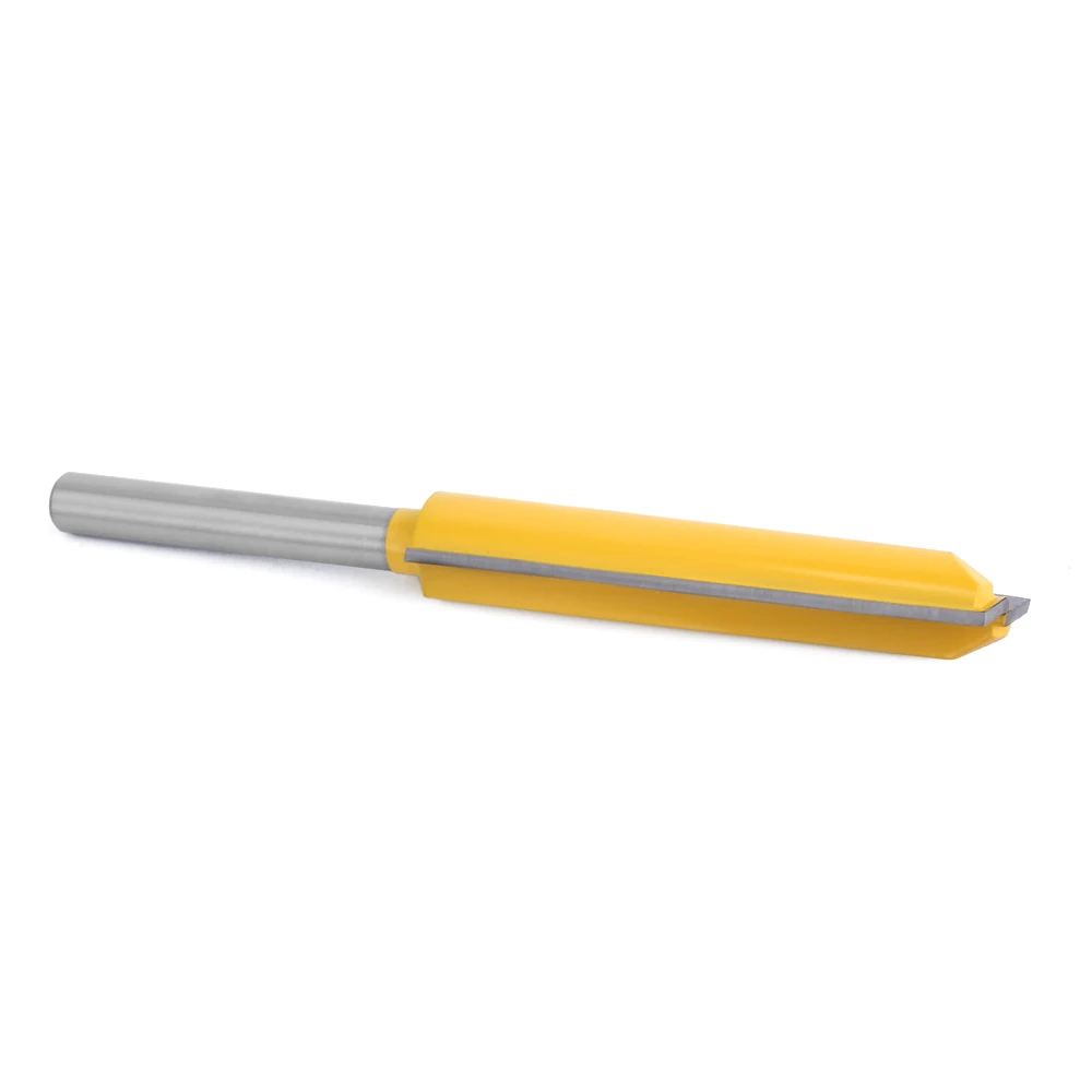 LAVIE CNC Router Bit 8mm Shank Area Cleaner Bed Level Surfacing Cutter Long 1pc C080061