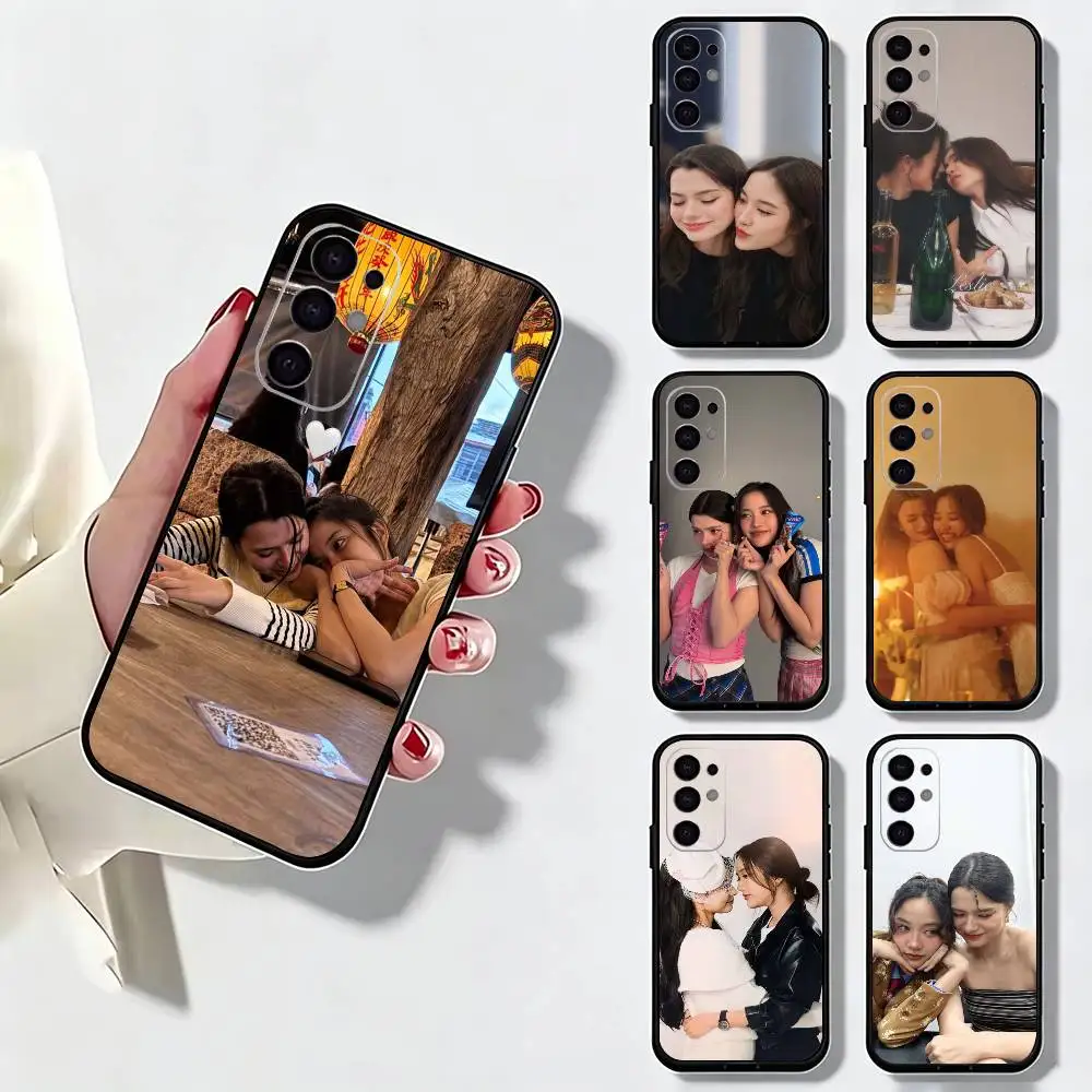 F-Freen Sarocha F-Freenbecky Phone Case For Samsung S25,S24,S21,S22,S23,S30,Ultra,S20,Plus,Fe,Soft Silicone Black Cover