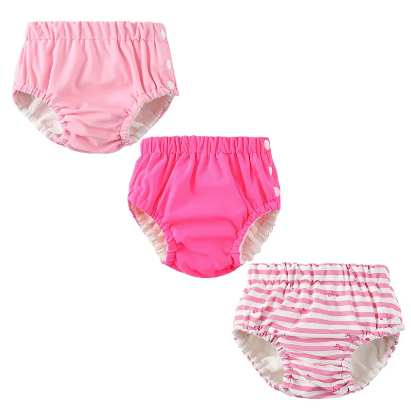 3 قطعة/الوحدة حفاضات السباحة المقاومة للماء المعاد تدويرها وقابلة لإعادة الاستخدام وقابلة للغسل #6