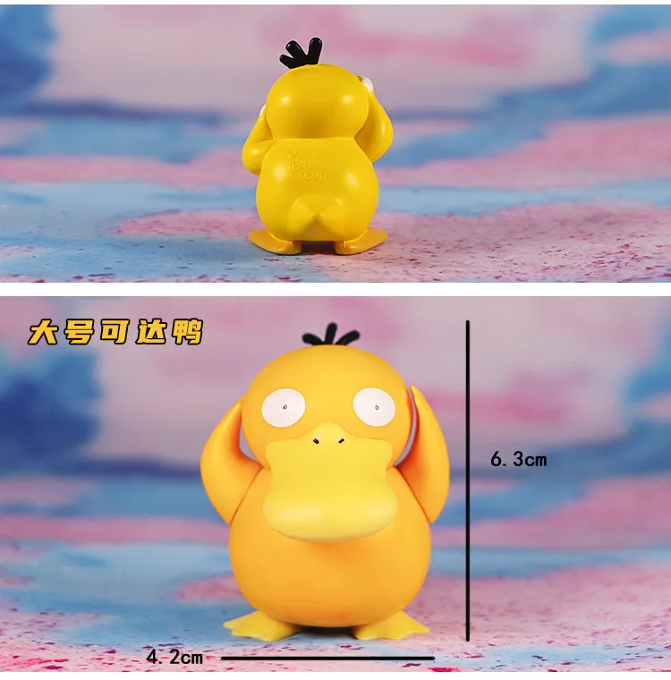 Official WCT Takara Tomy Psyduck Articulated Figure Pokemon Collectible Toy - view 4