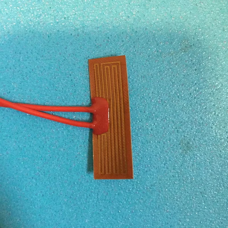 9.5x37mm 9V 1.8W electrothermal film heating polyimide heater flexible mini polyimide film heater heating element Kapton Heater