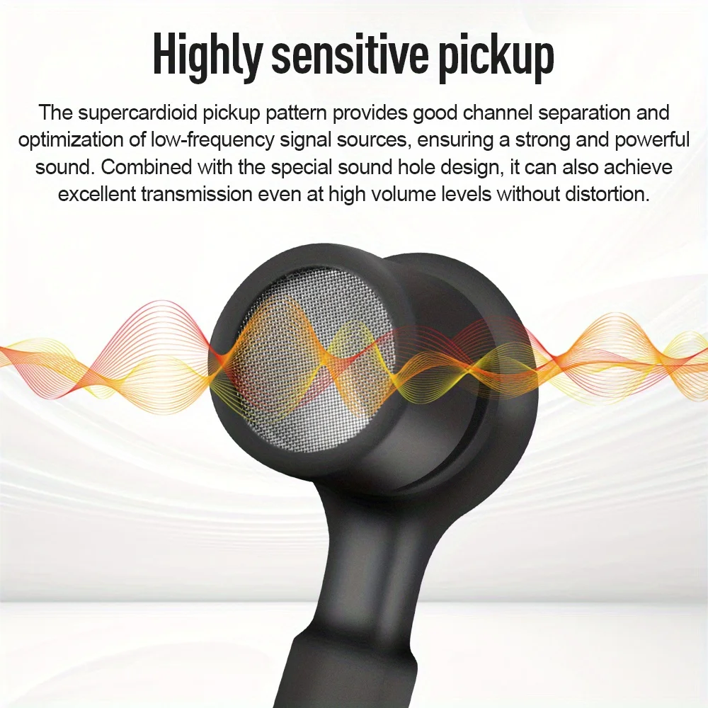 ميكروفون أداة G-MARK GDM7 طبل سلكي ميكروفون ديناميكي ركلة توم/سينار الصنج يستخدم للطبول الفرقة الصوتية DJ المرحلة تسجيل مباشر