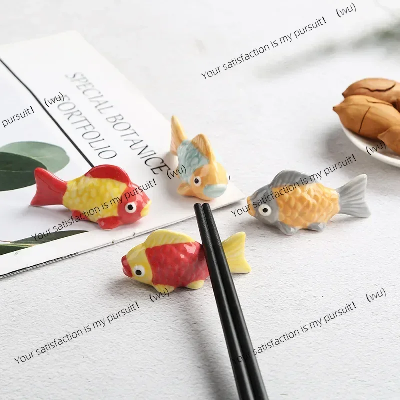 Chopstick holder cartoon gold harpoon holder, kitchen spoon holder ceramic decorative book pen holder