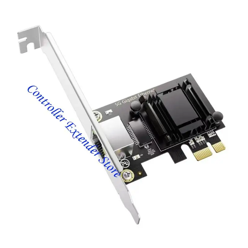 

N84B PCIE TO RJ45 NETWORKING CARD PCIE NETWORKING CARD 10/100/2500/5000 Мбит/с RTL8126 Чип Gigabit Ethernet Card для