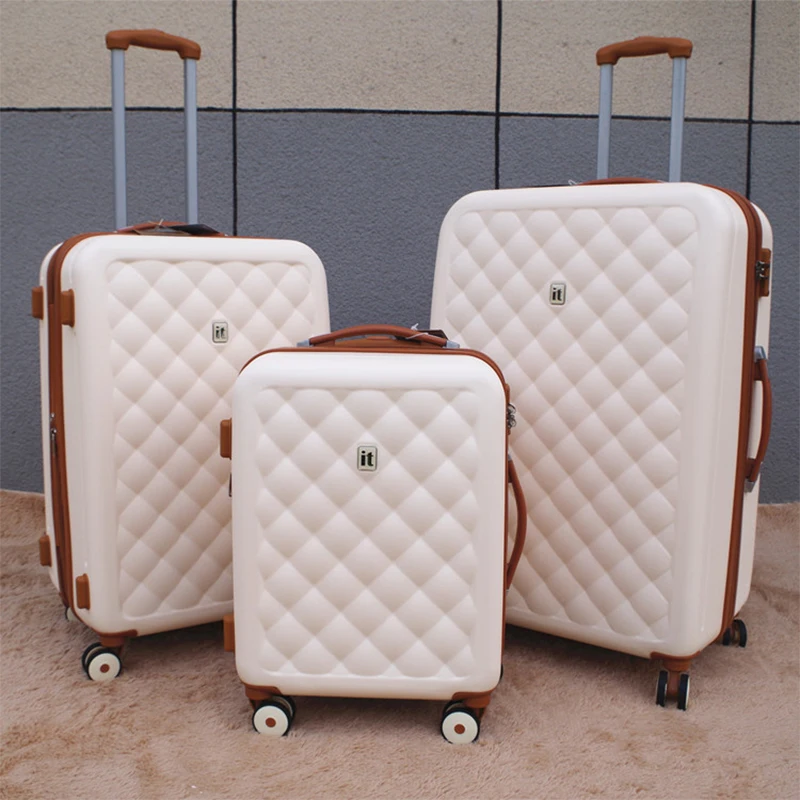 UK Fashion Brand travel luggage ins luxury spinner carry on trolley suitcase new style travel trolley case 20/24/28 inch