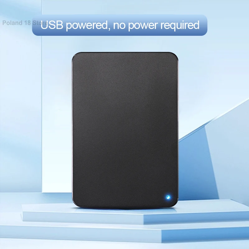 منتج جديد محمول خارجي 1 تيرا بايت عالي السرعة USB 3.0/2.0 لعبة HDD خارجي يؤدي لأجهزة الكمبيوتر المحمول PS5