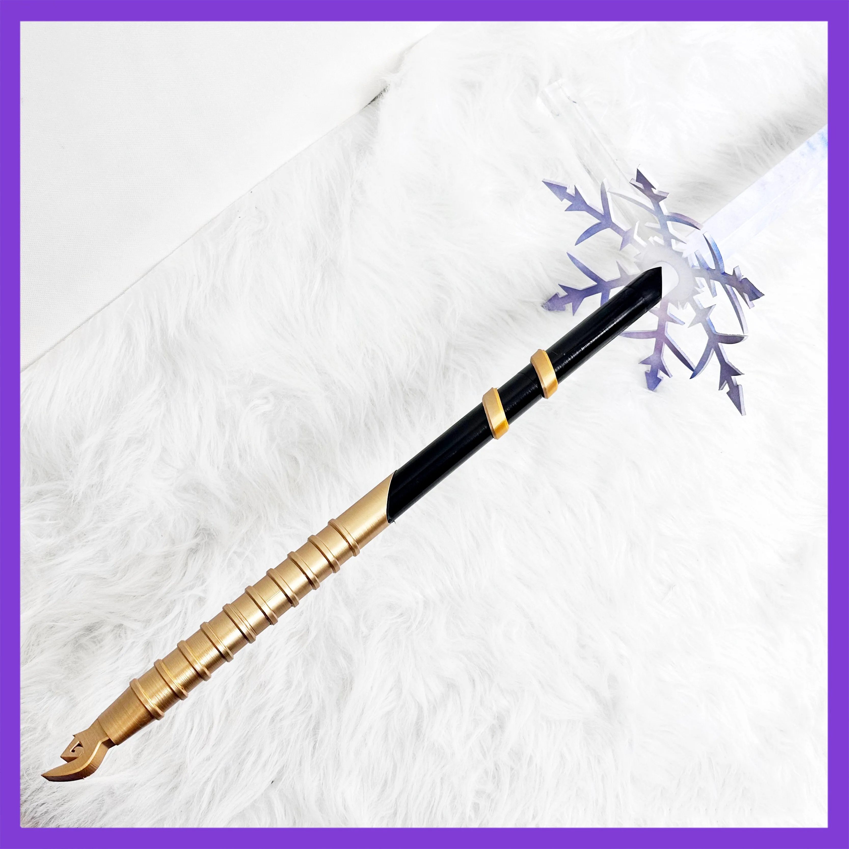 Game Onmyoji Yuki‑on‑na Cosplay Long Sword Prop For Halloween Carnival Party Dress Up Comin Con Accessory 2M Detachable