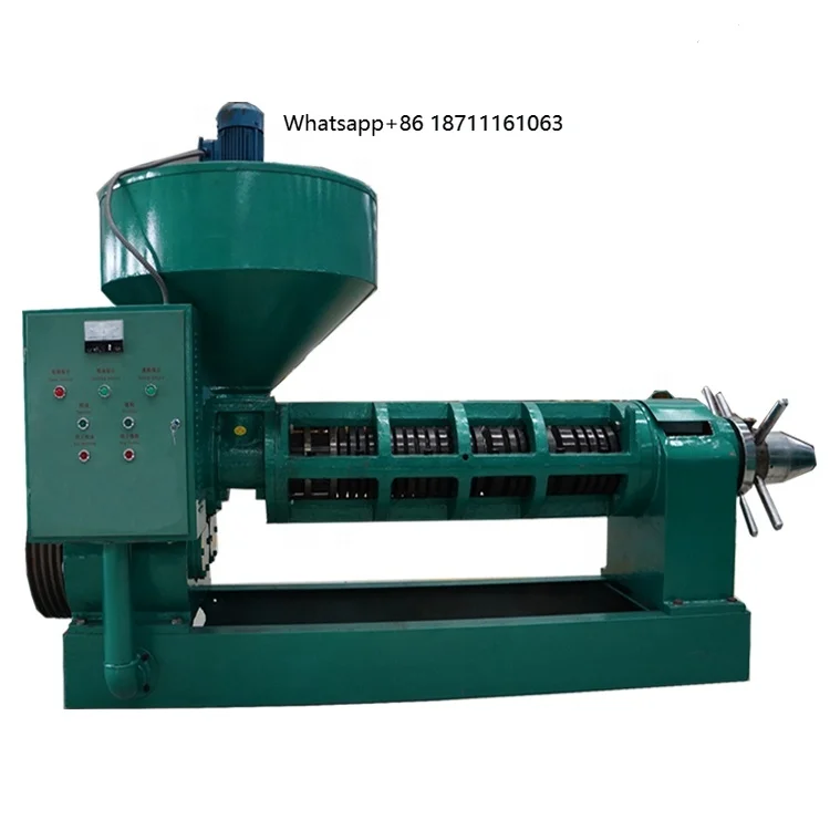 Large Capacity Cold Oil Press 20 TPD Oil Expeller Sunflower Soybean Screw Oil Presser