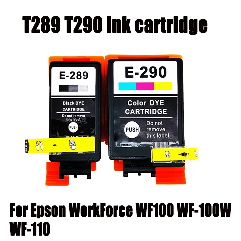 

T289 T290 289 T290 290 T289 Compatible Ink Cartridge for Epsonn WF-100 WF100 E-289 E-290 printer