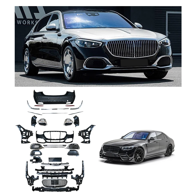 

Upgrade Modification KitGood Sales Amg Surrounds Front And Rear Bumper Modifications Body Kit For Mercedes-Benz S-Class W223 To