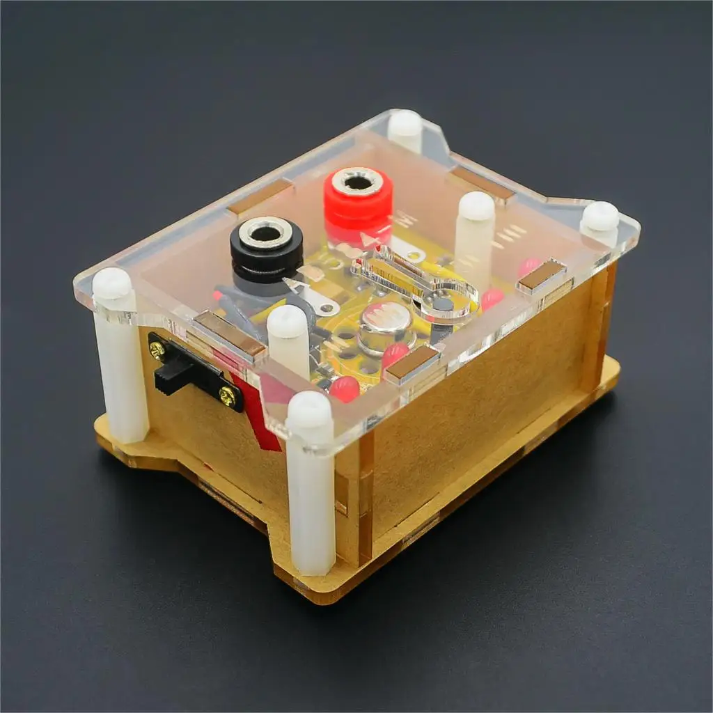 AD584 4 Channel 2.5V/7.5V/5V/10V High Precision Voltage Reference Module With Transparent Housing