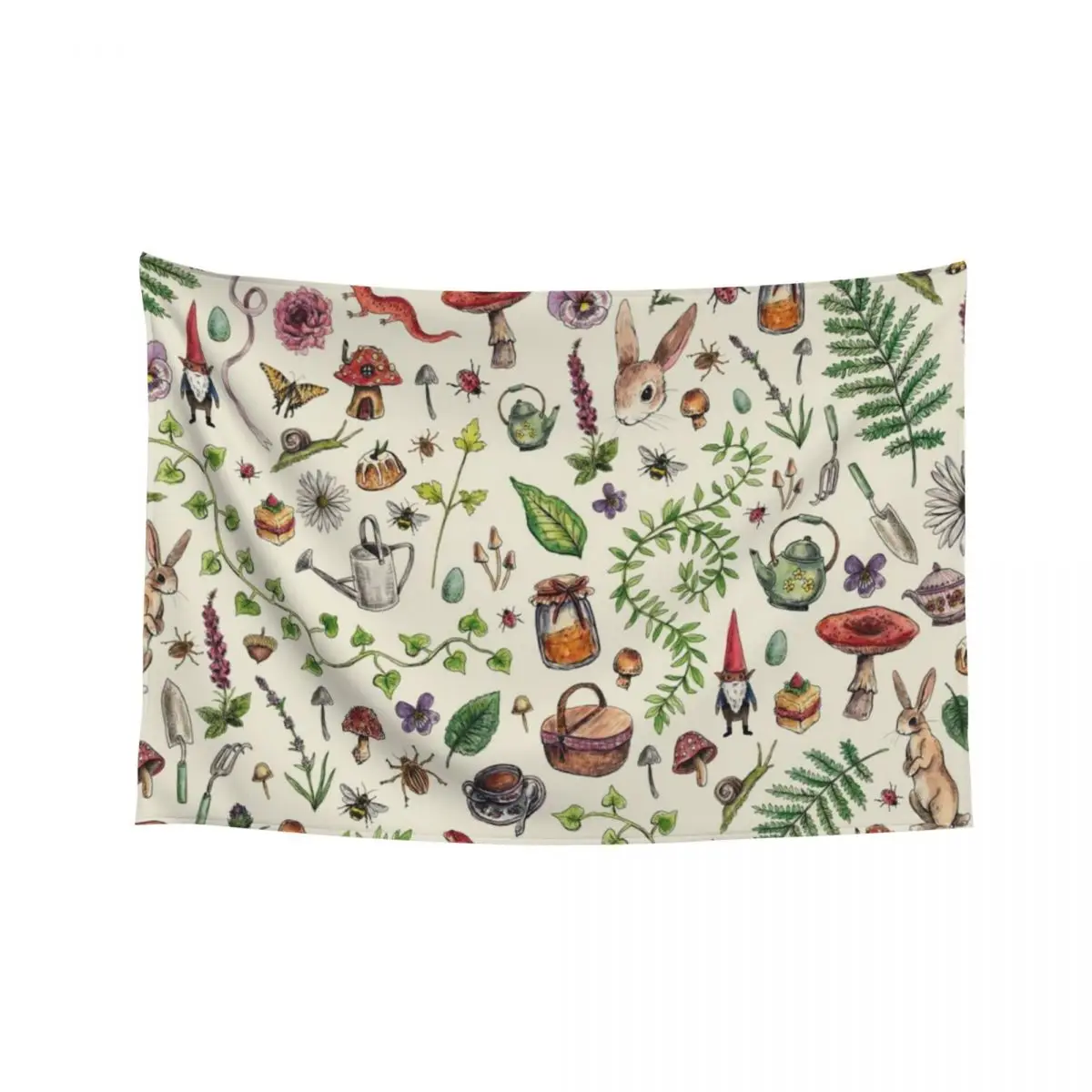 

Cottagecore light green Tapestry Home Decoration Accessories Room Decore Aesthetic Room Aesthetic Things To The Room Tapestry