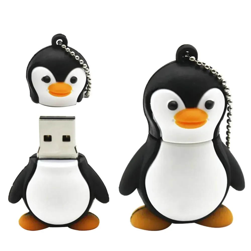 Lovely Penguin Animal 4GB 8GB 16GB 32GB 64GB 128GB Cartoon Memory Stick Pendrive Avenger Usb Flash Drive Gift