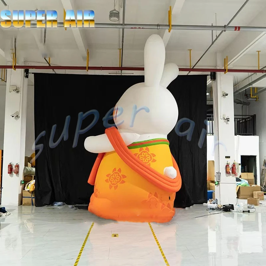 Wholse clebrate the Mid-Autumn festival inflatable rabbit in the moon for decoration