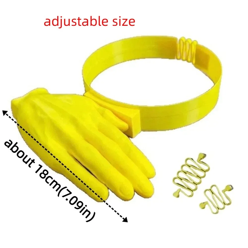 Picture 7: 3D Printing Hand Shape Sun Hat Adjustable Creative Palm Visor Headband Lightweight Detachable Hand Sun Protection Cap