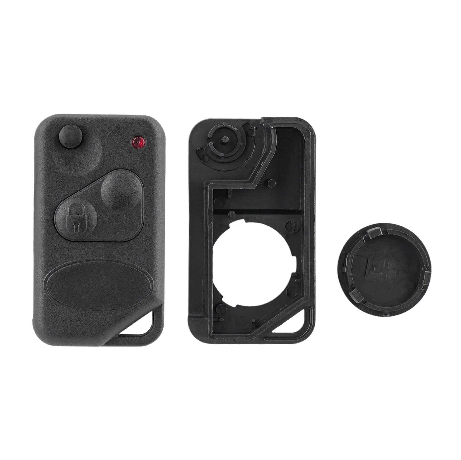 2 زر مفتاح بعيد فوب قذيفة + HU58 الوجه بليد لاند روفر رينج روفر P38 1995 - 2001