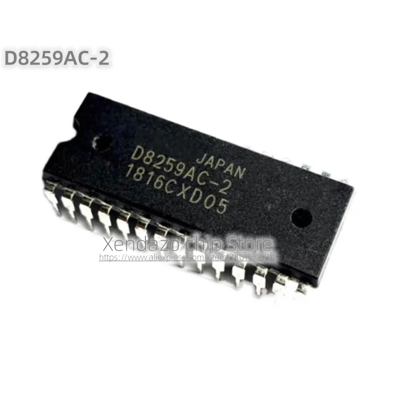 2pcs/lot D8259AC-2 D8259AC DIP-28 package Original genuine Programmable interrupt controller chip