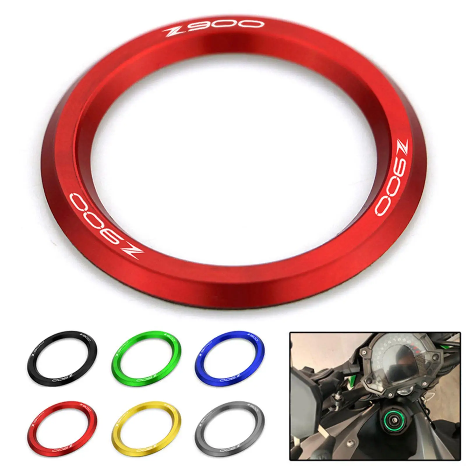 Ignition Key Hole Cover Circle for Kawasaki Z900 Z900RS 17-2020