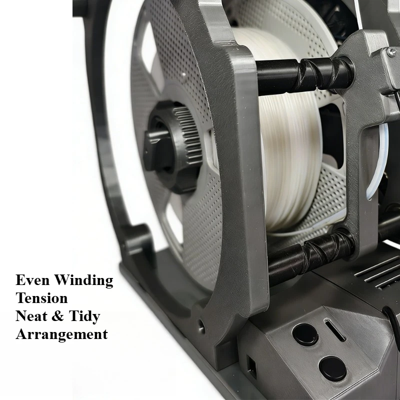 3D Printing Filament Spool Rewinder Automatic Motor Winder 4KG Refill Organizer Craft Supplies