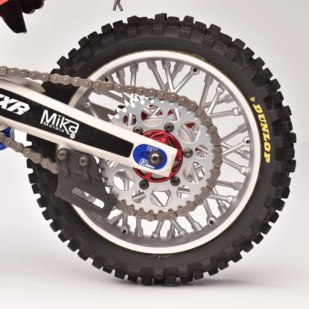 Juego de ajustador de tensión de cadena de aleación metálica GPM 7075 LOS 262002   Para motocicleta LOSI 1/4 PROMOTO-MX Promoto-SM FXR LOS06000 LOS-2310