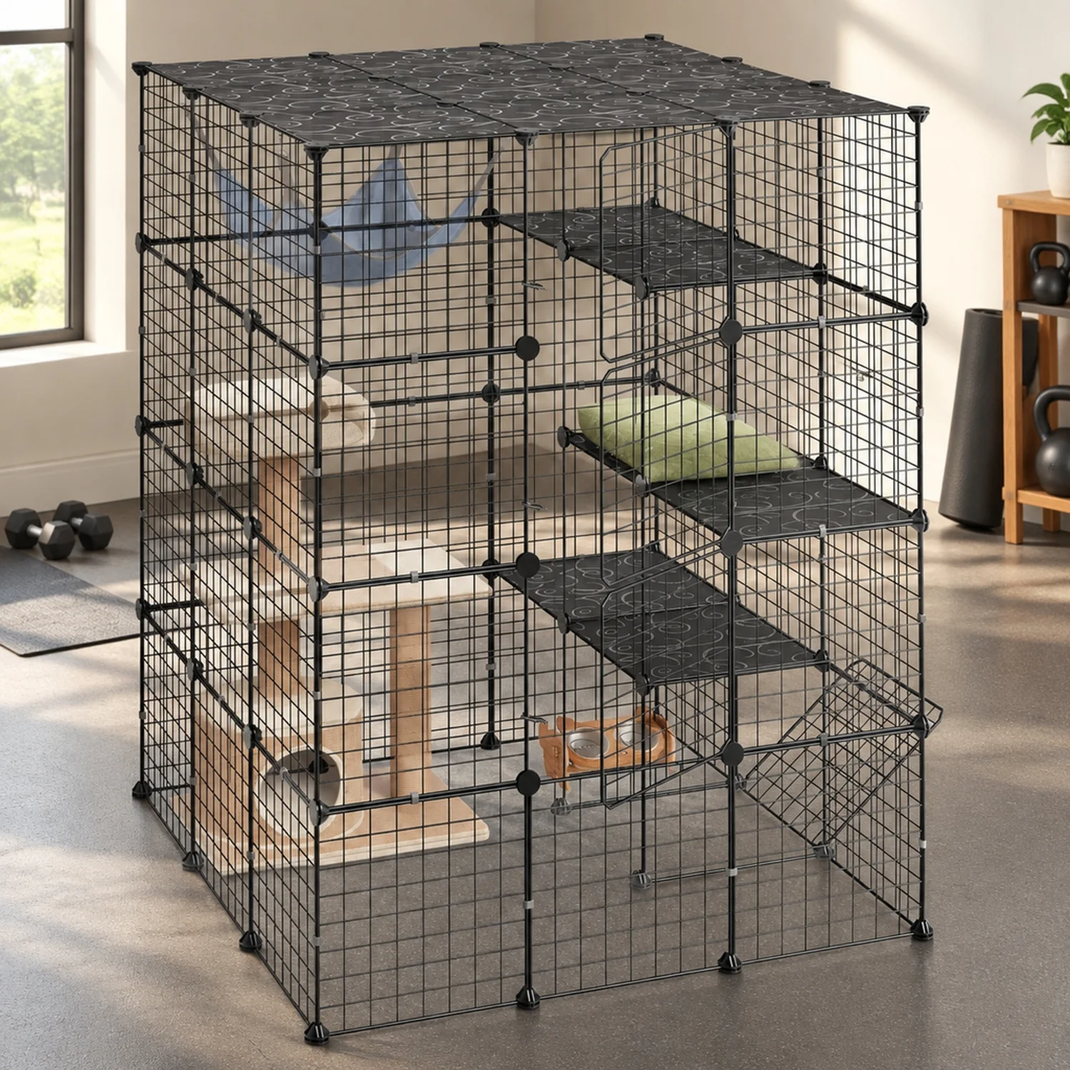 Cat Cage 4-Tier 40.98