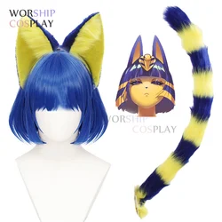 Cat Ears Hairhoop Tail Ankha From Animal Crossing Cosplay Costume Accessories For Christmas Halloween Custom Made