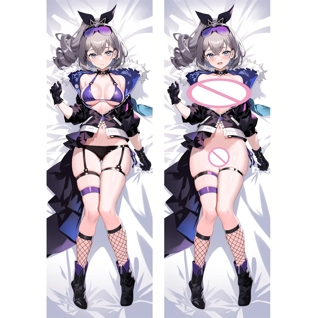 

Honkai: Star Rail Silver Wolf Dakimakura Anime Otaku 2-Side Printed Waifu Decor Hugging Body Pillow Case Cushion Pillow Cover