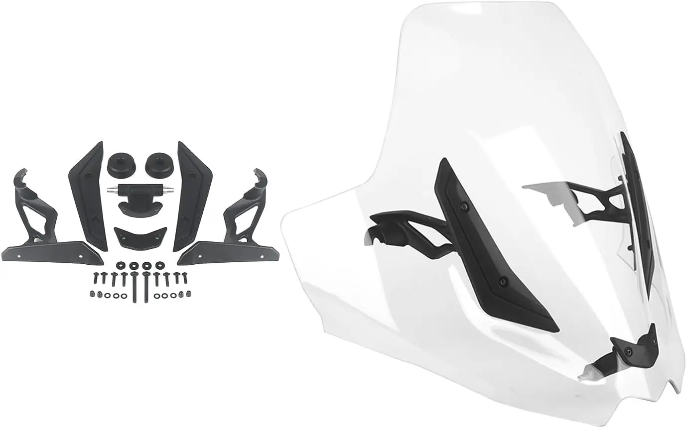 

Новый дефлектор лобового стекла мотоцикла, совместимый с Can Am Spyder F3-S, кронштейн из акрилового алюминиевого сплава, воздушные дефлекторы