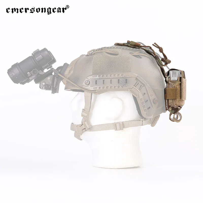 Emersongear MK2 Portabaterías casco táctico – Nylon caza y montaña - imagen 2