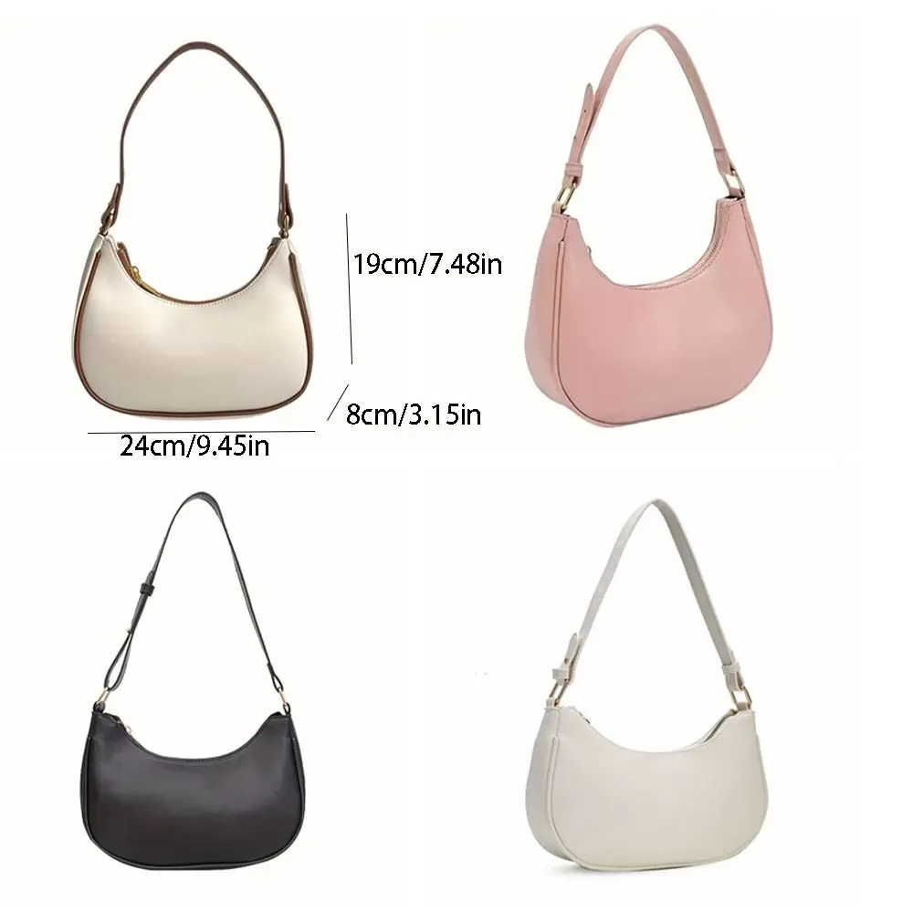 حقيبة كتف نسائية عصرية تناسب الجميع حقيبة كتف أنيقة من البولي يوريثان مقاومة للأوساخ حقيبة يد نسائية للسفر