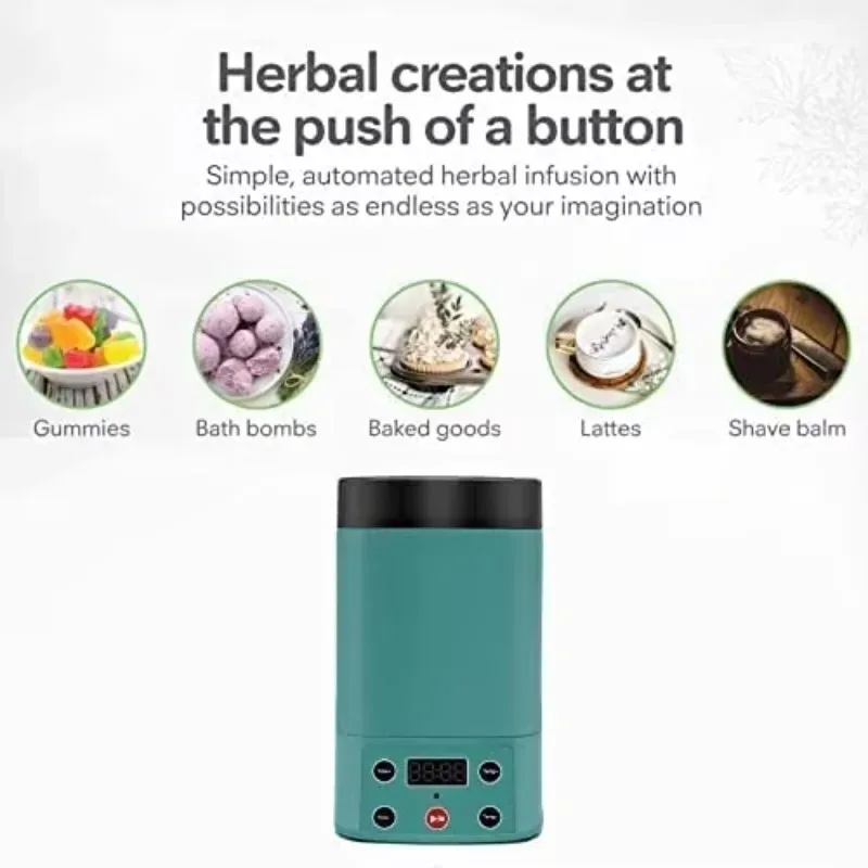 Herbal Medicine Decarboxylation Machine Odor‑Isolation Anti‑Leak Removable Tank Box Sealed Botanical Decarb Container